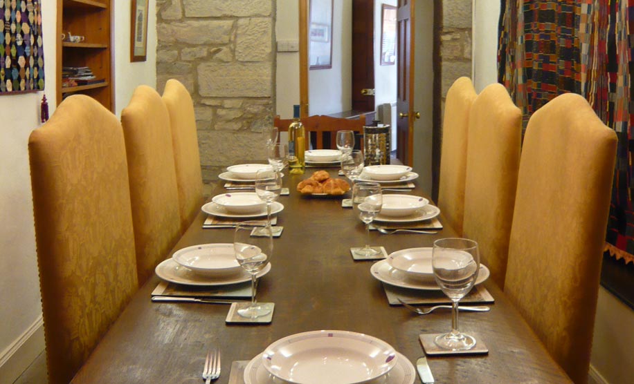 Formal Dining in the Lower apartment